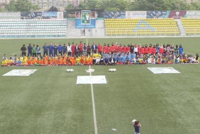 جشنوارۀ سالانۀ فوتبال پایه در کابل برگزار شد